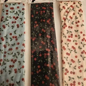 Cherry Print Headbands